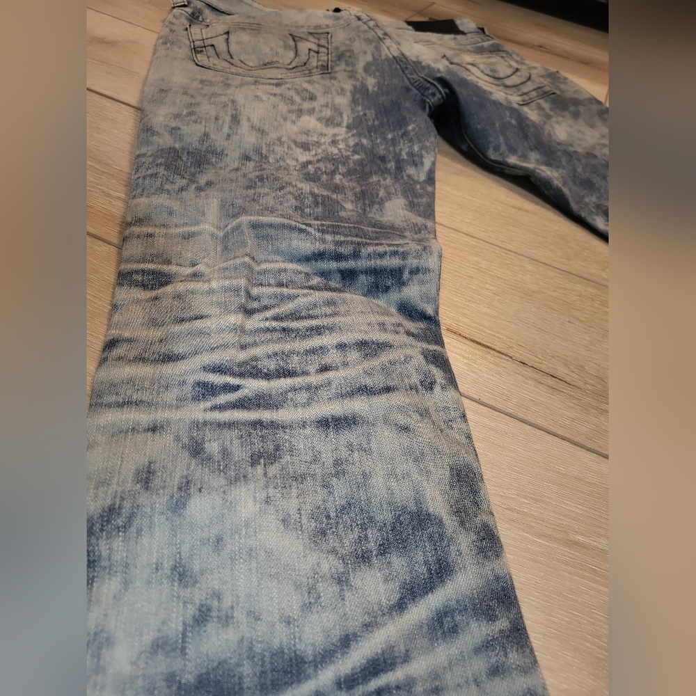 👖True Religion "Mick" Distressed Blue Jeans (32)W - Picture 11 of 16